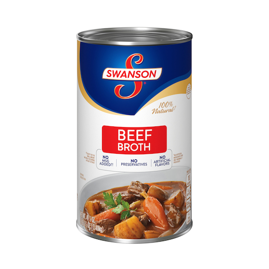 Beef Broth 12/49.5oz Bargain - Sold by PACK