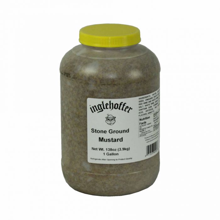 Mustard Whole Grain 4/1gal Inglehoffer Bargain - Sold by EA